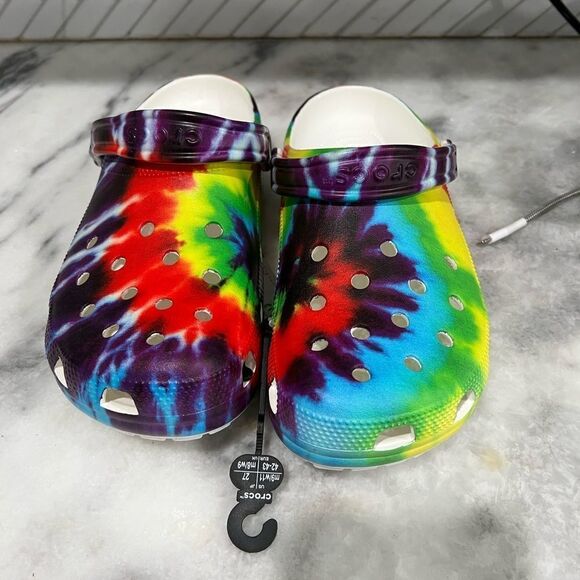 CLASSIC TIE-DYE GRAPHIC CLOG  - Picture 1 of 7
